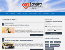 Tablet Screenshot of lareiracaxias.com.br